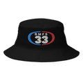 BMFS 33 Bucket Hat | Flat Embroidery | Inspired Billy Art