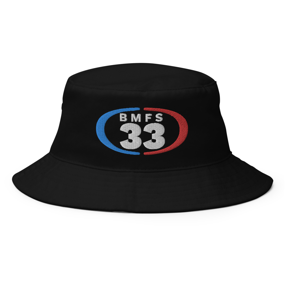 BMFS 33 Bucket Hat | Flat Embroidery | Inspired Billy Art