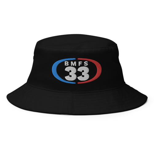 BMFS 33 Bucket Hat | Flat Embroidery | Inspired Billy Art