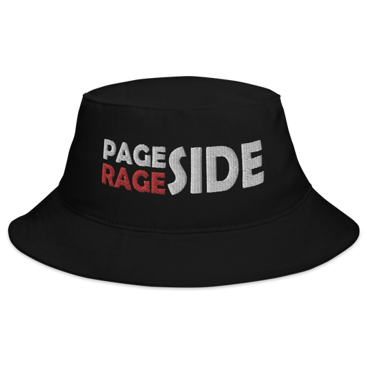 Page Side Rage Side Bucket Hat | Flat Embroidery | Inspired Phan Art