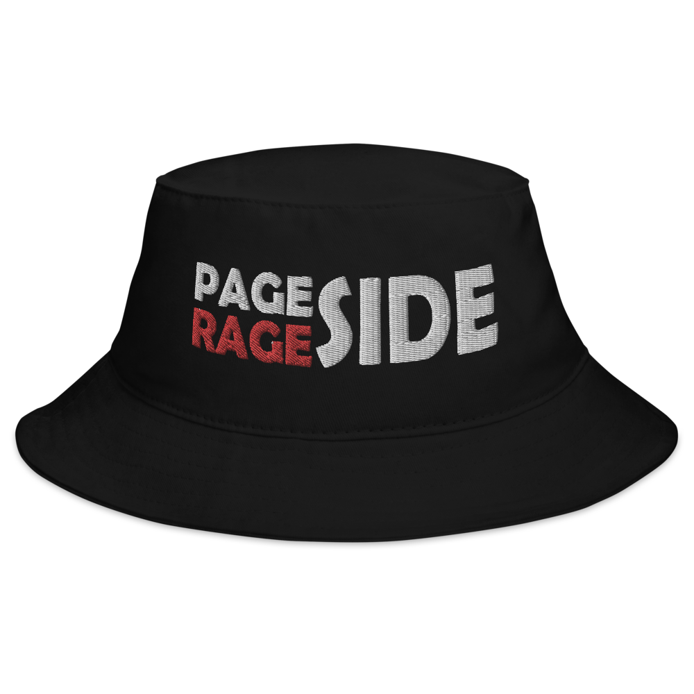 Page Side Rage Side Bucket Hat | Flat Embroidery | Inspired Phan Art