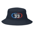 BMFS 33 Bucket Hat | Flat Embroidery | Inspired Billy Art
