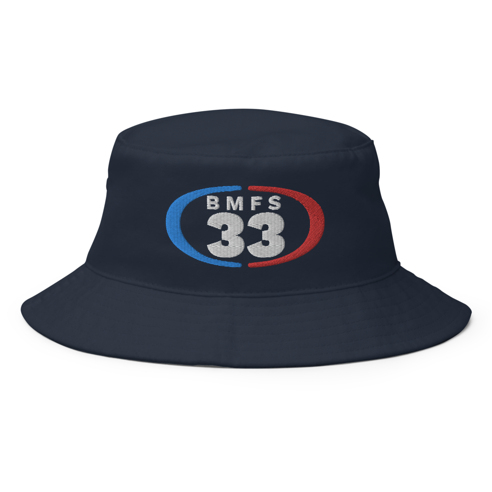 BMFS 33 Bucket Hat | Flat Embroidery | Inspired Billy Art