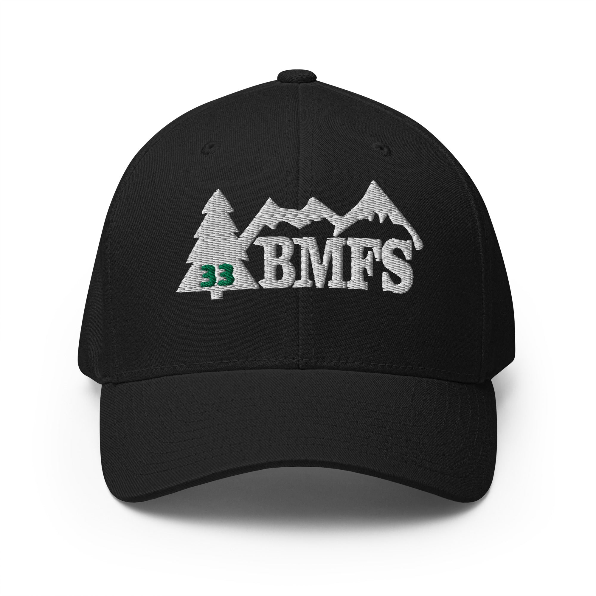 BMFS Tree 33 FlexFit Structured Twill Cap | BMFS 33 Inspired Cap