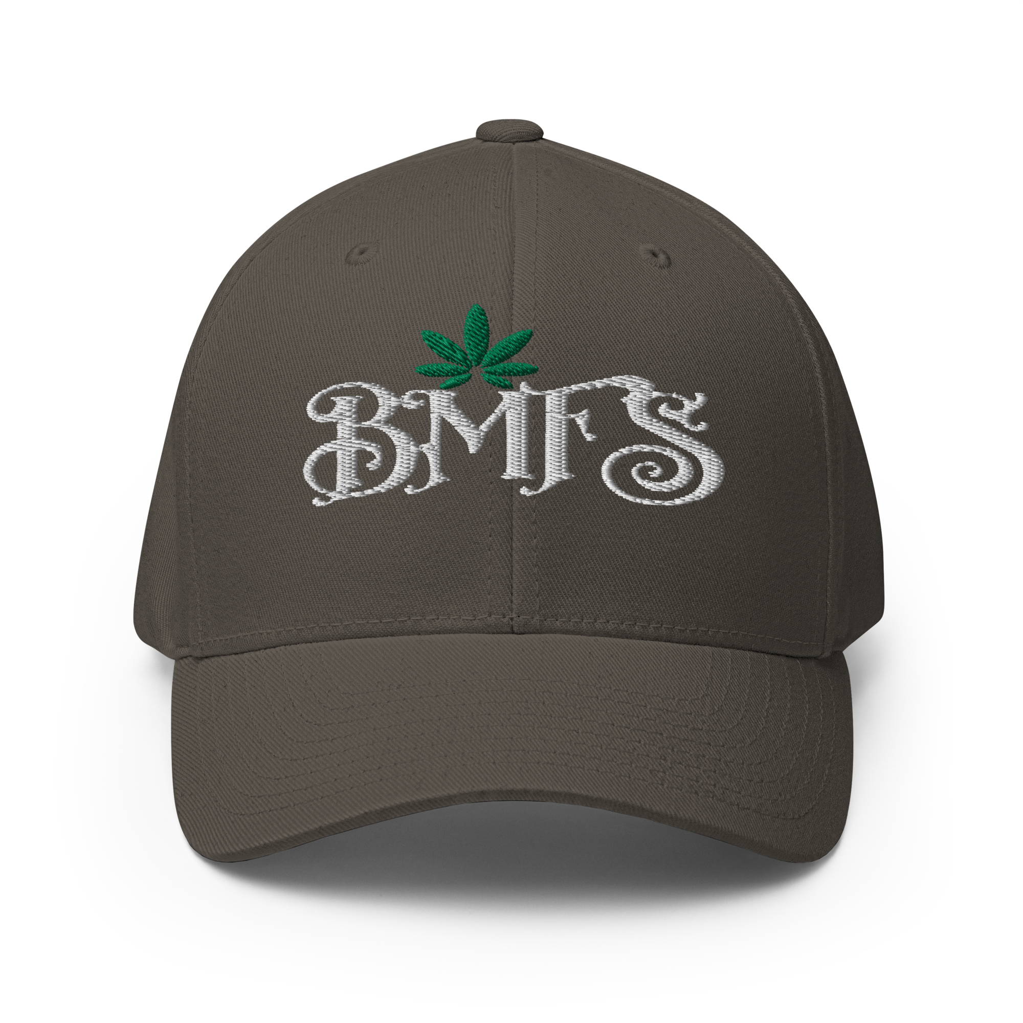 BMFS Pot Leaf FlexFit Structured Twill Cap | BMFS 33 Inspired Cap
