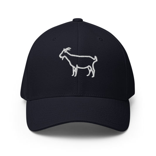 Goat FlexFit Structured Twill Cap | BMFS 33 Inspired Cap