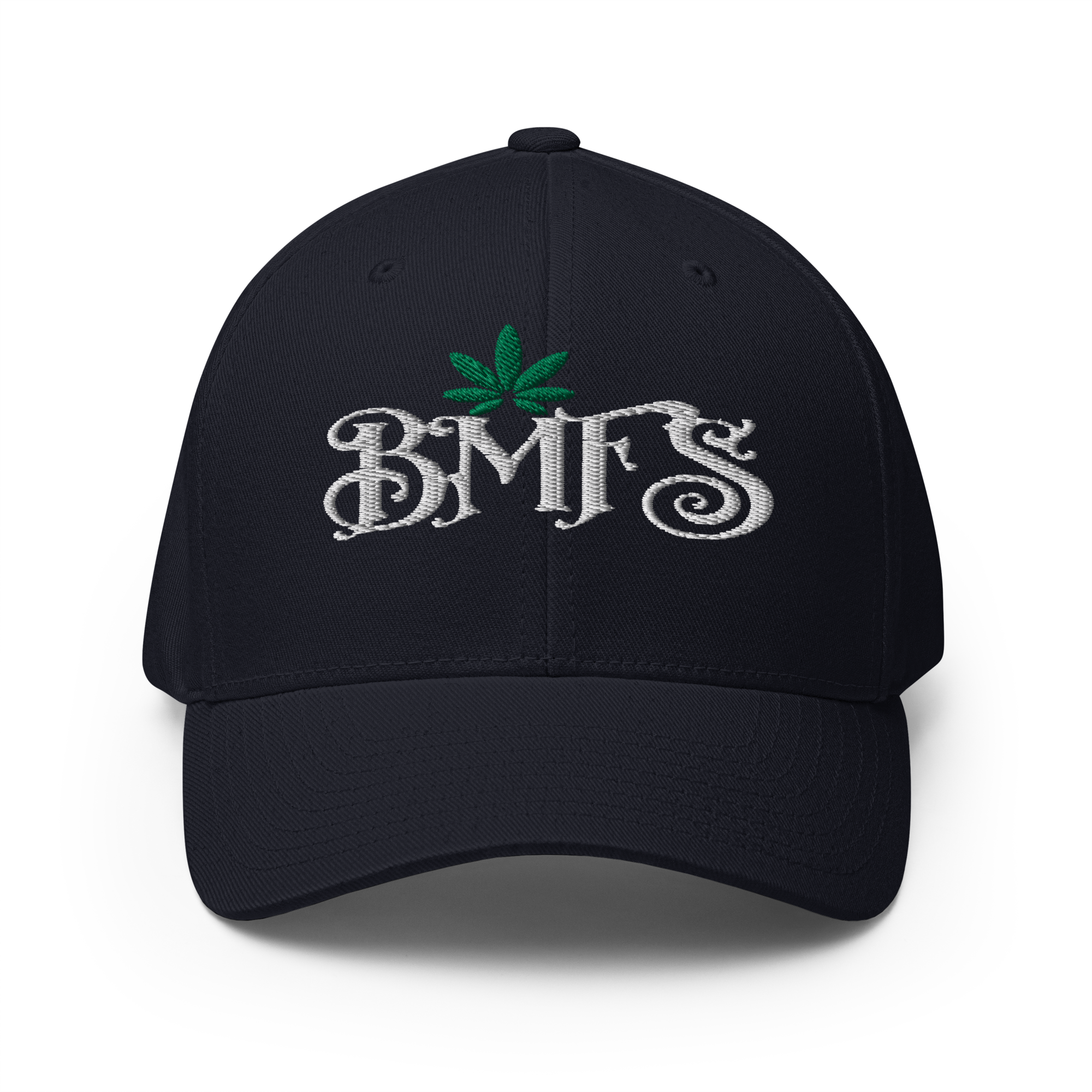 BMFS Pot Leaf FlexFit Structured Twill Cap | BMFS 33 Inspired Cap