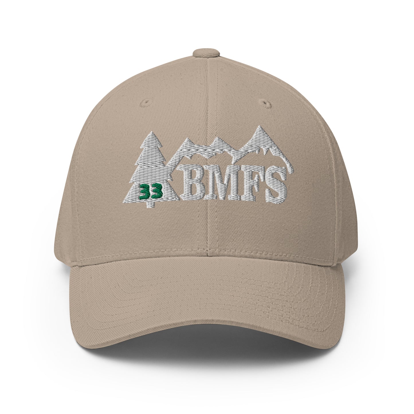 BMFS Tree 33 FlexFit Structured Twill Cap | BMFS 33 Inspired Cap