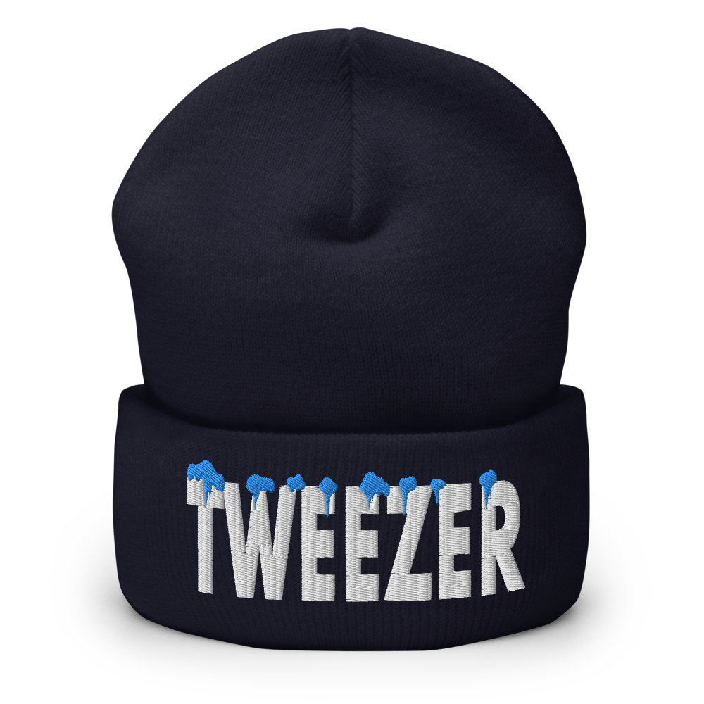 Tweezer Cuffed Beanie | Flat Embroidery | Inspired Phish Phan Art