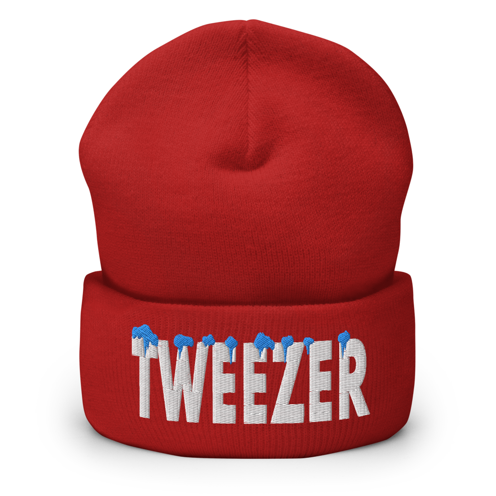 Tweezer Cuffed Beanie | Flat Embroidery | Inspired Phish Phan Art