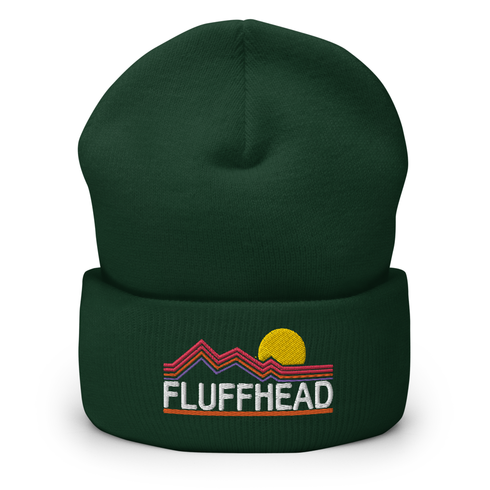 Fluffhead Cuffed Beanie | Flat Embroidery | Inspired Phish Phan Art