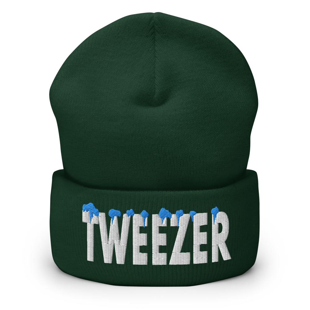 Tweezer Cuffed Beanie | Flat Embroidery | Inspired Phish Phan Art