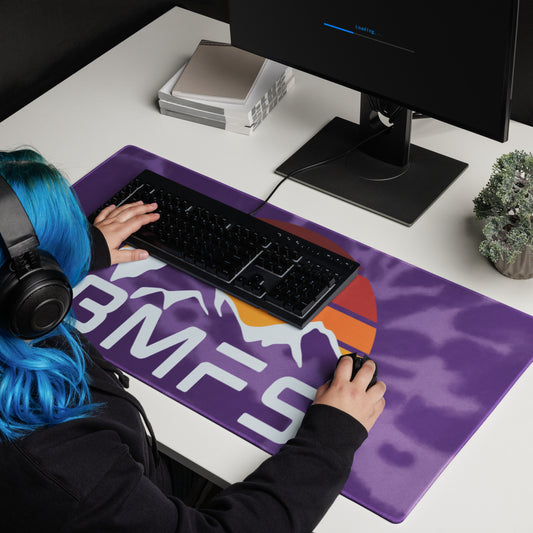 BMFS Mountains tie dye gaming mouse pad | Computer PC | Billy Inspired Art