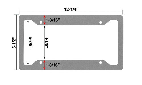 Away From The Mire Tie Dye Version | Aluminum License Plate Frame | Ink/Printed Image