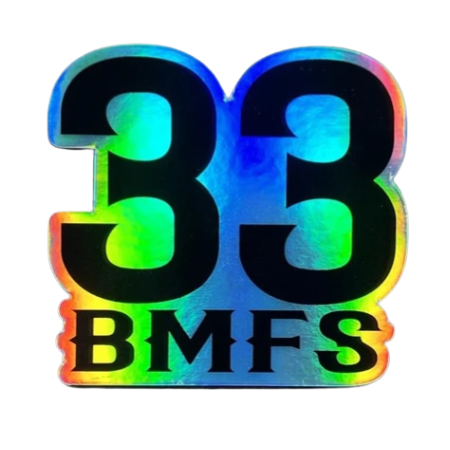 BMFS 33 Holographic Sticker | Billy Slap