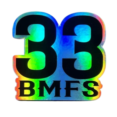 BMFS 33 Holographic Sticker | Billy Slap | Billy Fan Art | BMFS 33