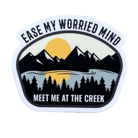 Meet Me At The Creek Sticker | Billy Slap