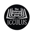 Icculus Helping Friendly Book Sticker | Phishy Lot Slap