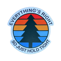 Everything's Right Die Cut Sticker | Phishy Lot Slap