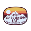 Possum I Come From Atop The Mountain Sticker | Phishy Lot Slap