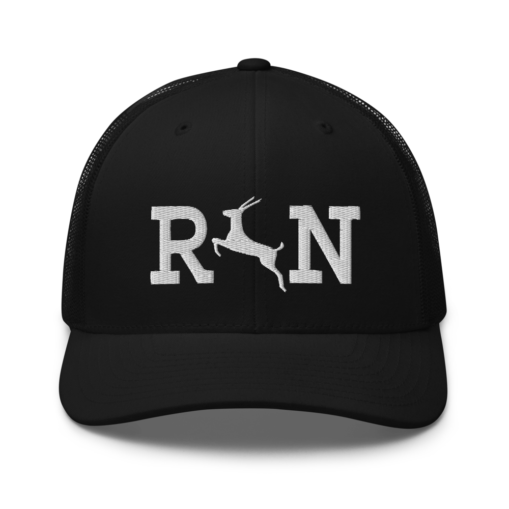 Antelope Run Trucker Cap | Flat Embroidery | Phish Inspired Art