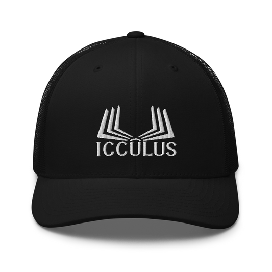 Icculus Book Trucker Cap | Flat Embroidery | Phish Inspired Art
