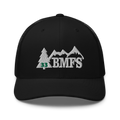 BMFS 33 Tree Trucker Cap | Flat Embroidery | Inspired Billy Art