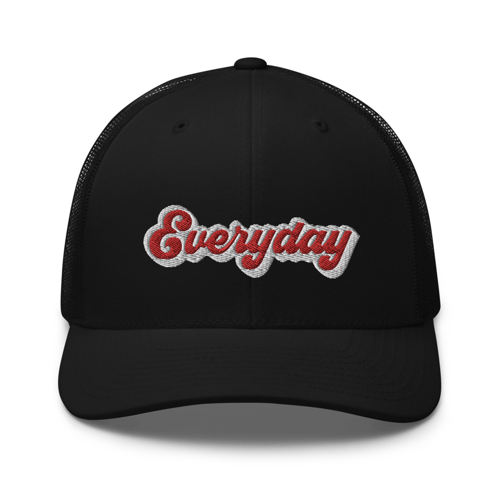 Everyday Trucker Cap | Flat Embroidery | DMB Inspired Art