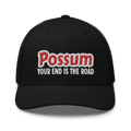 Possum Trucker Snapback Cap | Flat Embroidery | Inspired Phan Art