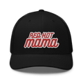 Red Hot Mama Trucker Snapback Cap | Flat Embroidery | Inspired WP Art Cap