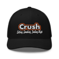 Crush Sitting Smoking Feeling High Trucker Cap | Flat Embroidery | DMB Art
