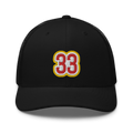33 Trucker Snapback Cap | Flat Embroidery | Inspired Strings Art Cap | Lot Style Cap | Bluegrass Band Swag