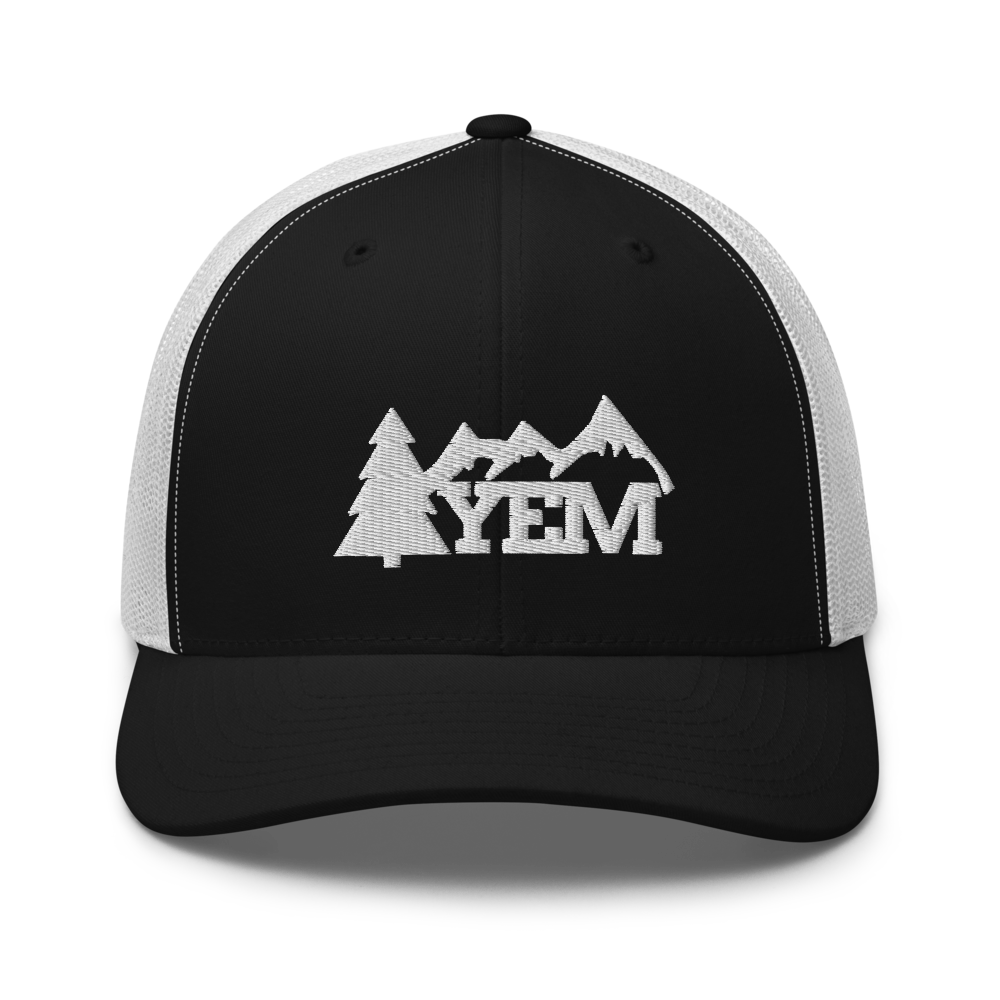YEM Tree Trucker Cap | Flat Embroidery | Phish Inspired Art