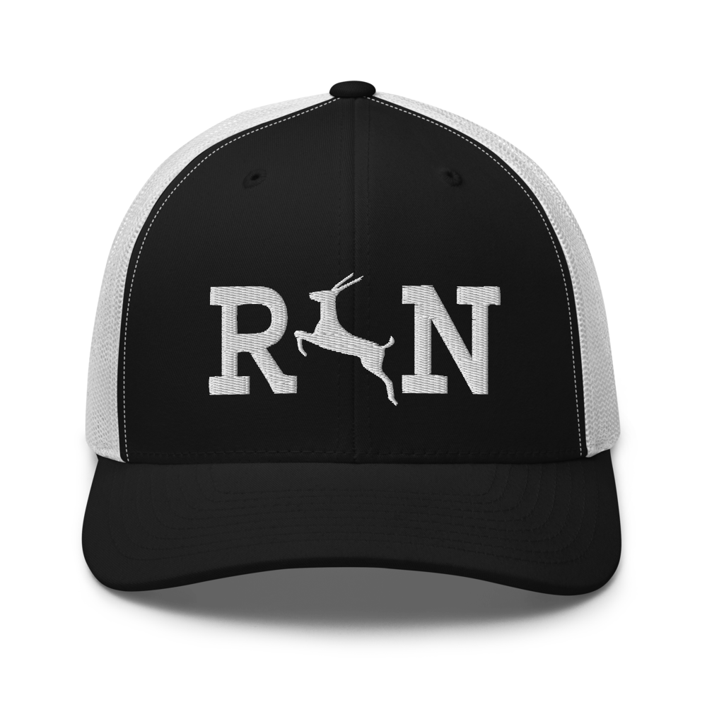 Antelope Run Trucker Cap | Flat Embroidery | Phish Inspired Art