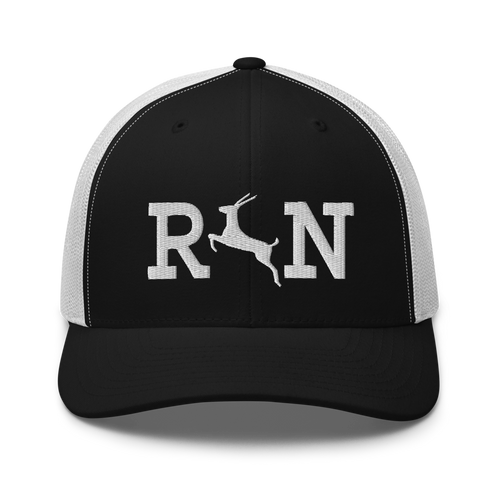 Antelope Run Trucker Cap | Flat Embroidery | Phish Inspired Art