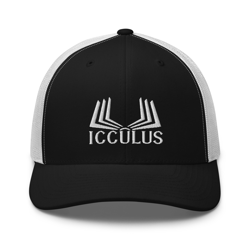 Icculus Book Trucker Cap | Flat Embroidery | Phish Inspired Art