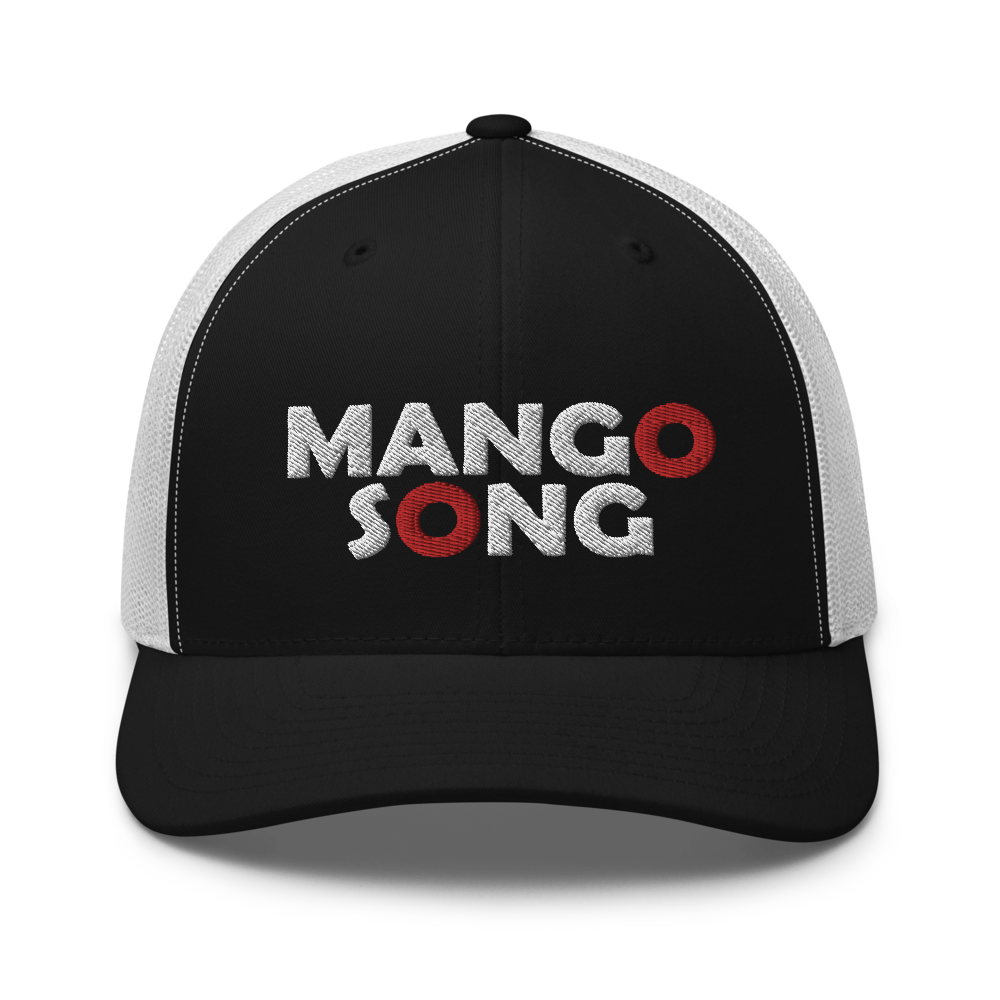 Mango Song Red Donut Trucker Cap | Flat Embroidery | Phish Inspired Art