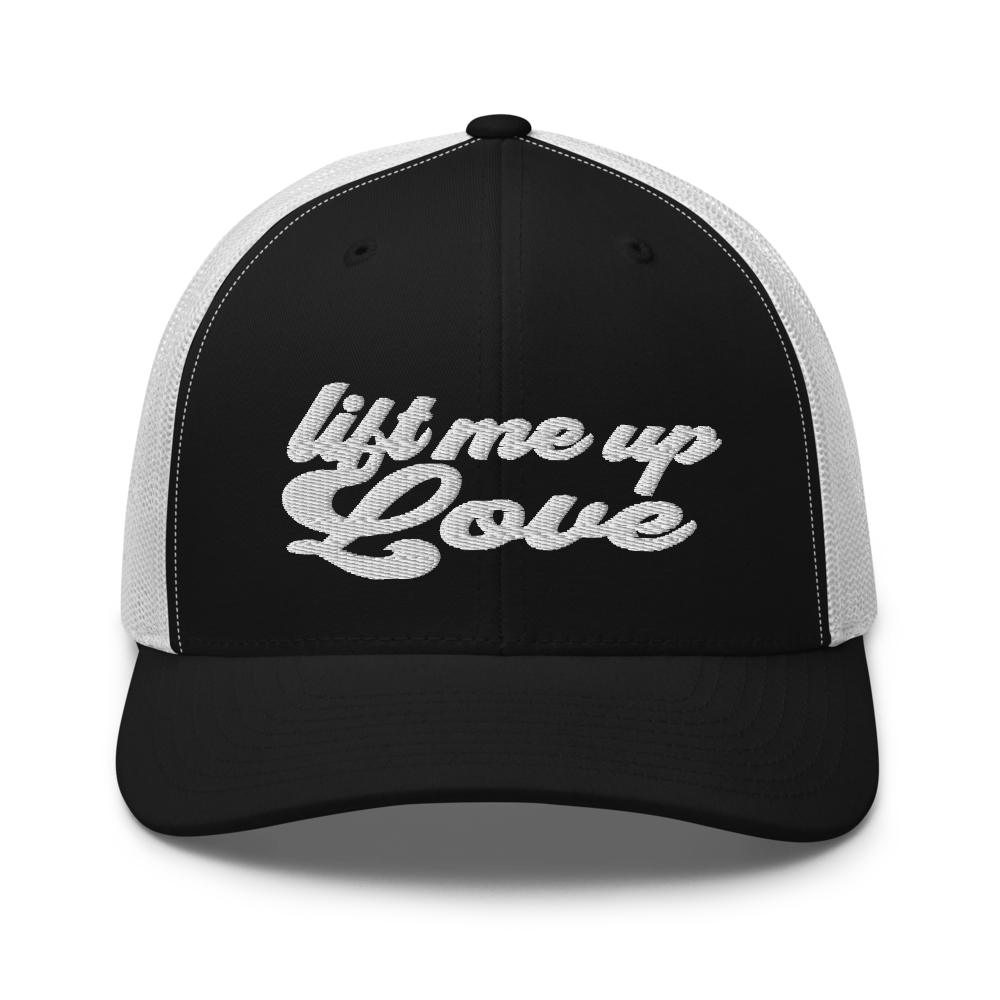 Lift Me Up Love Trucker Cap | Flat Embroidery | DMB Inspired Art