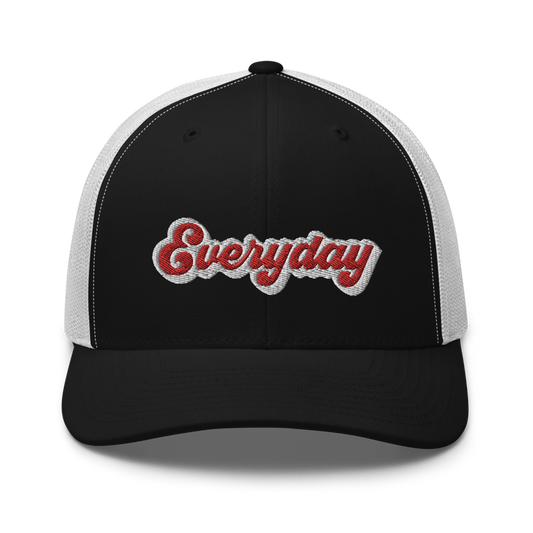 Everyday Trucker Cap | Flat Embroidery | DMB Inspired Art