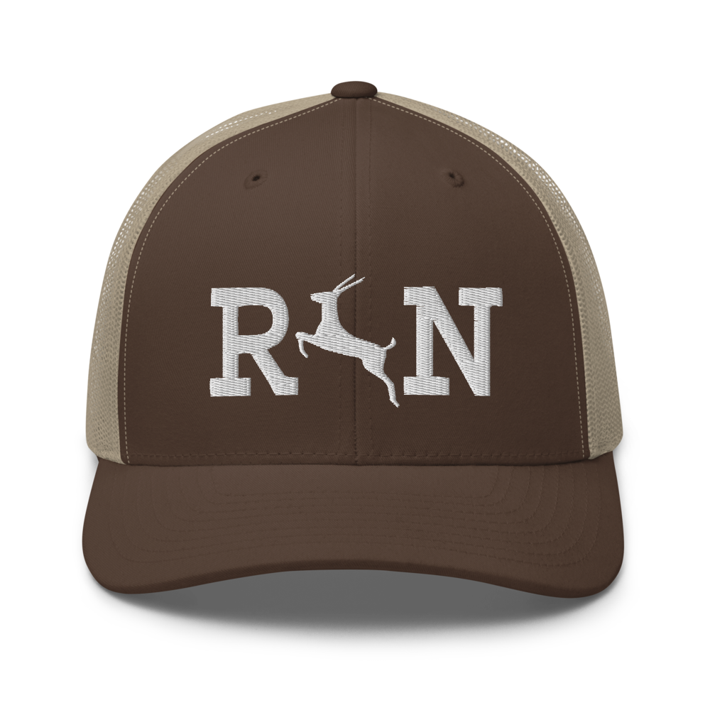 Antelope Run Trucker Cap | Flat Embroidery | Phish Inspired Art