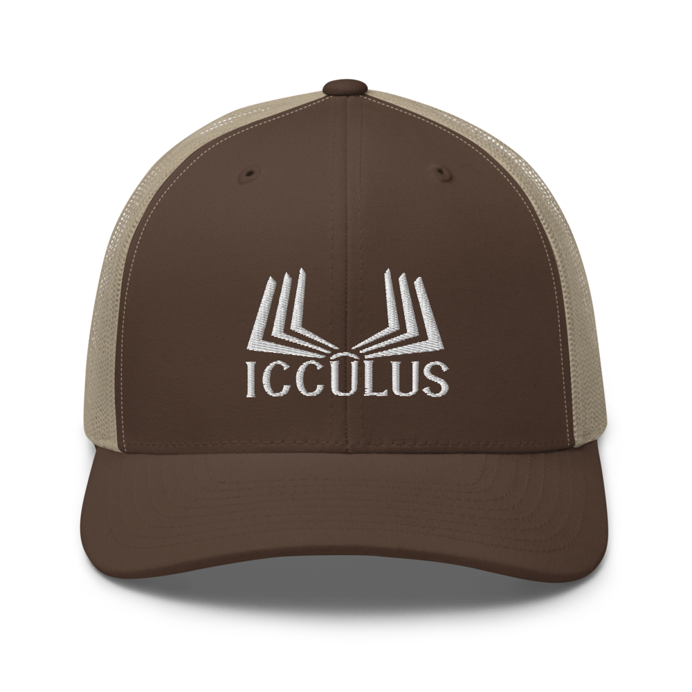 Icculus Book Trucker Cap | Flat Embroidery | Phish Inspired Art