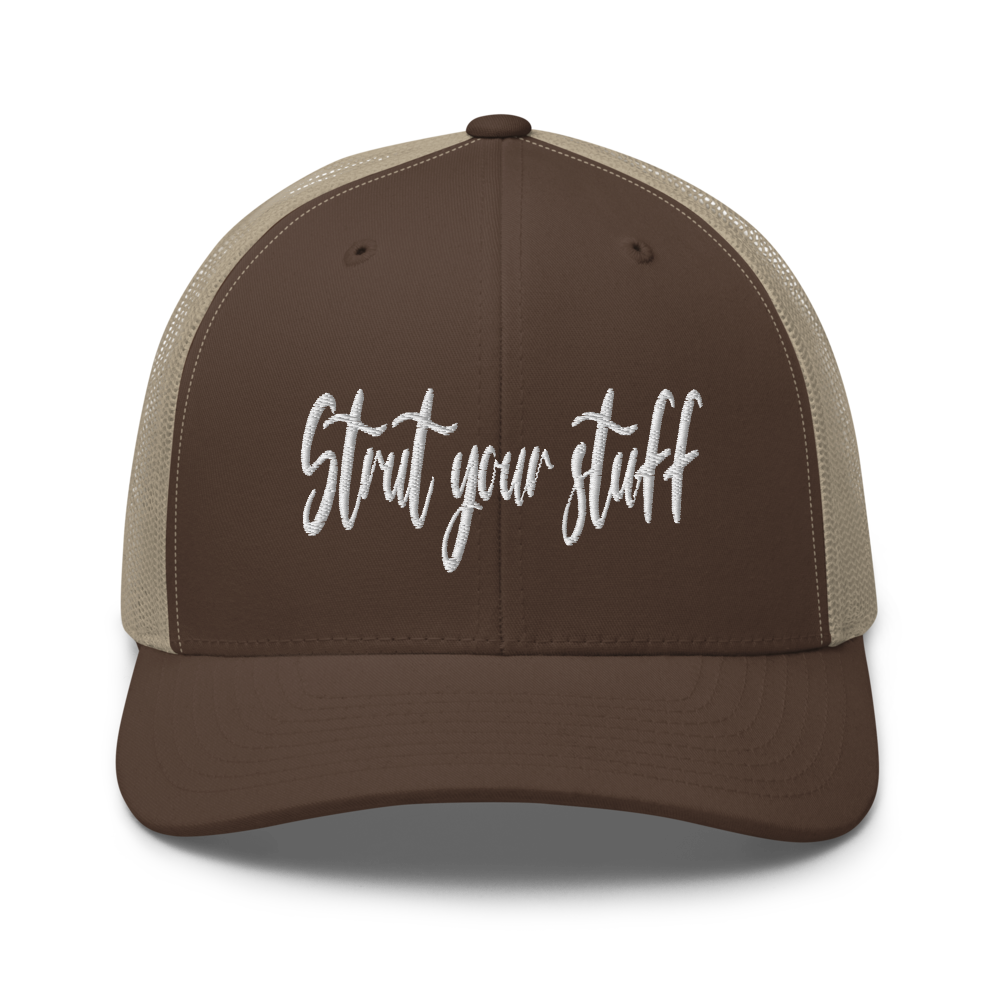 Strut Your Stuff Camel Walk Trucker Cap | Flat Embroidery | Phish Inspired Art