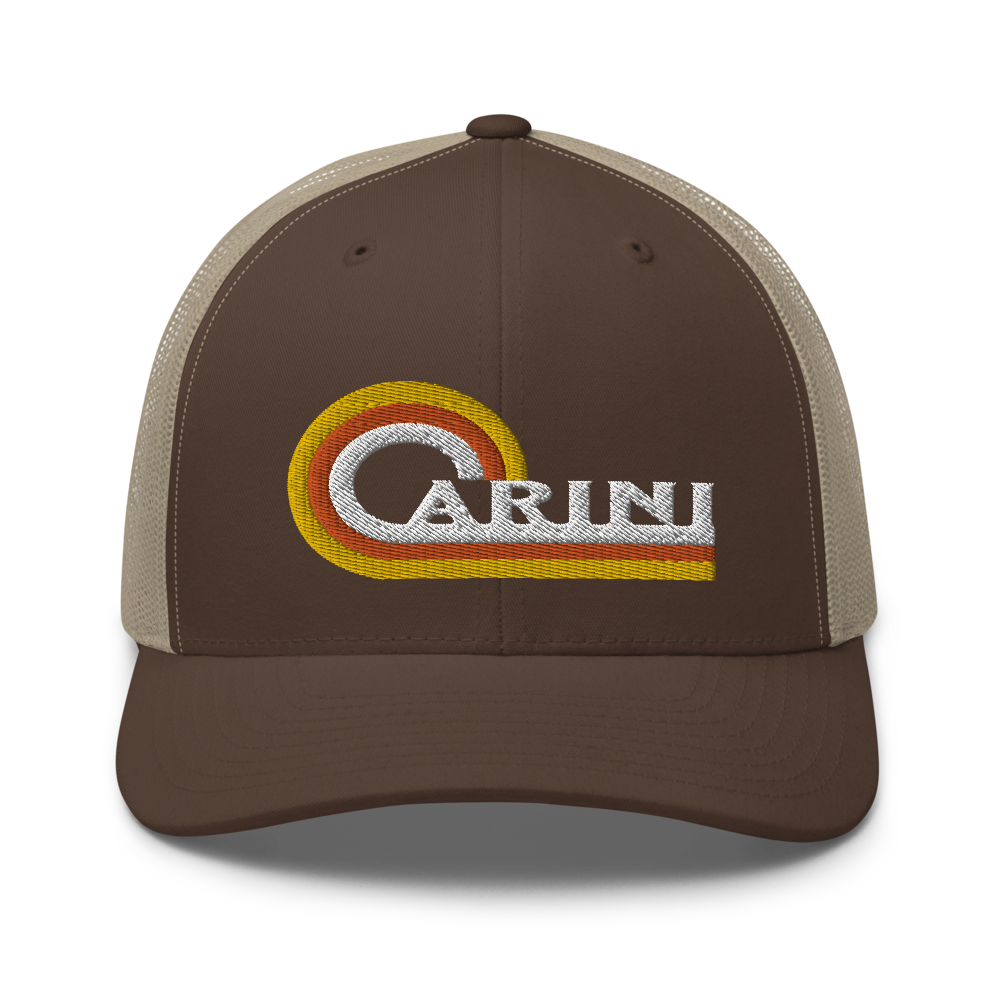 Carini Retro Trucker Cap | Flat Embroidery | Inspired Phan Art Cap | Lot  Cap