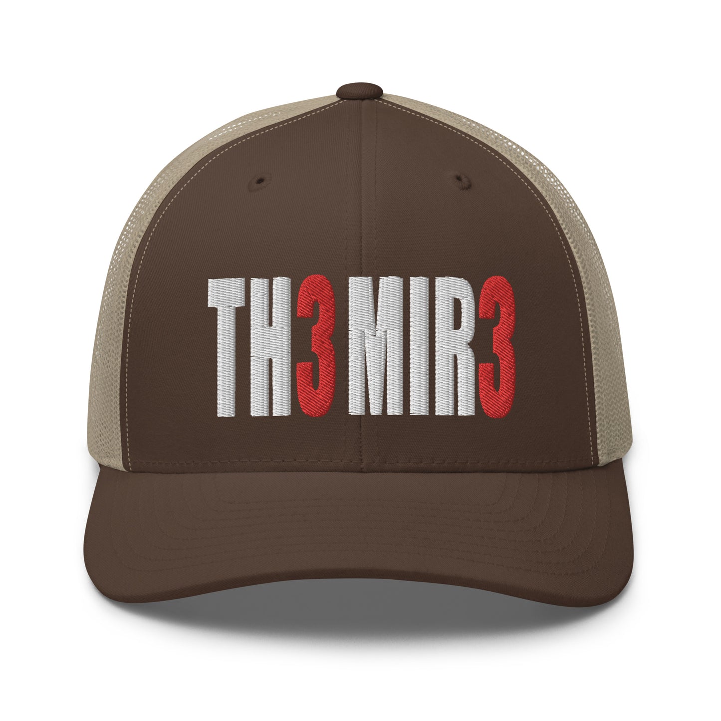 The Mire 33 Trucker Cap | Flat Embroidery | Inspired BMFS Art