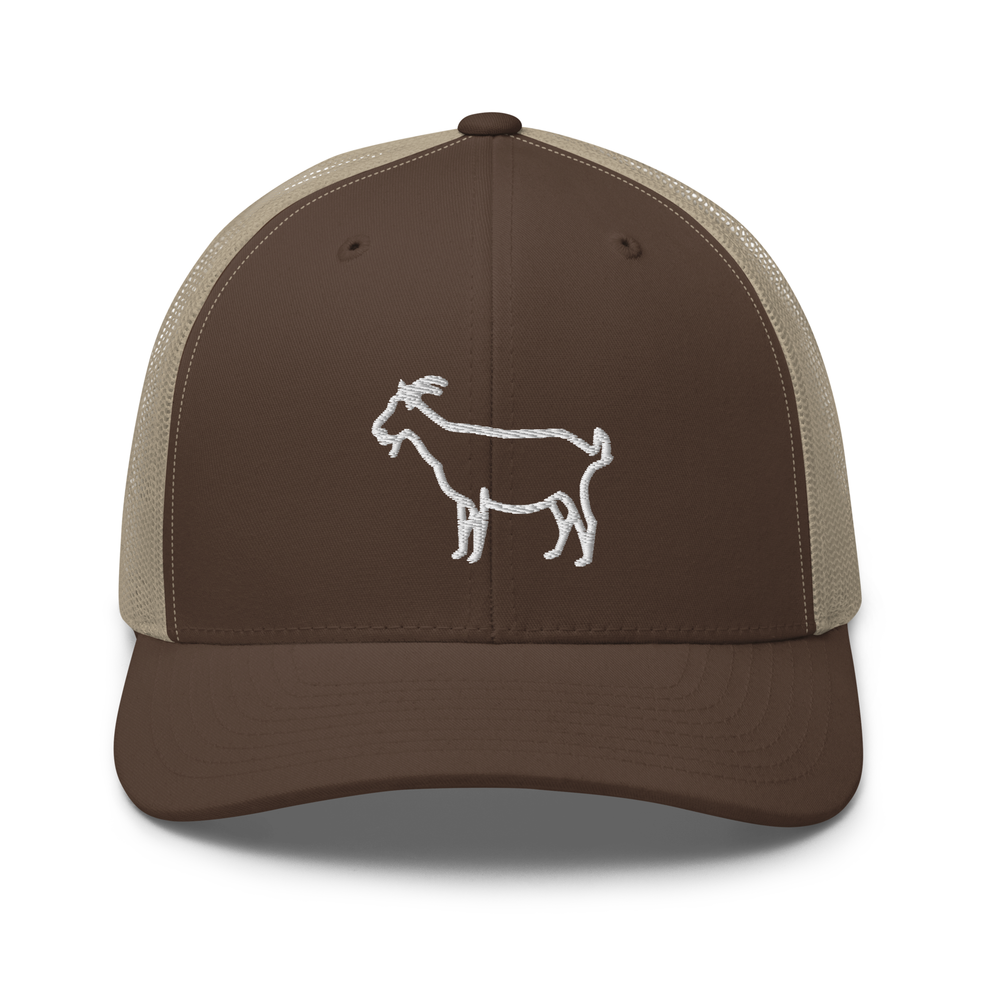 The Goat Trucker Cap | Flat Embroidery | Inspired BMFS Art