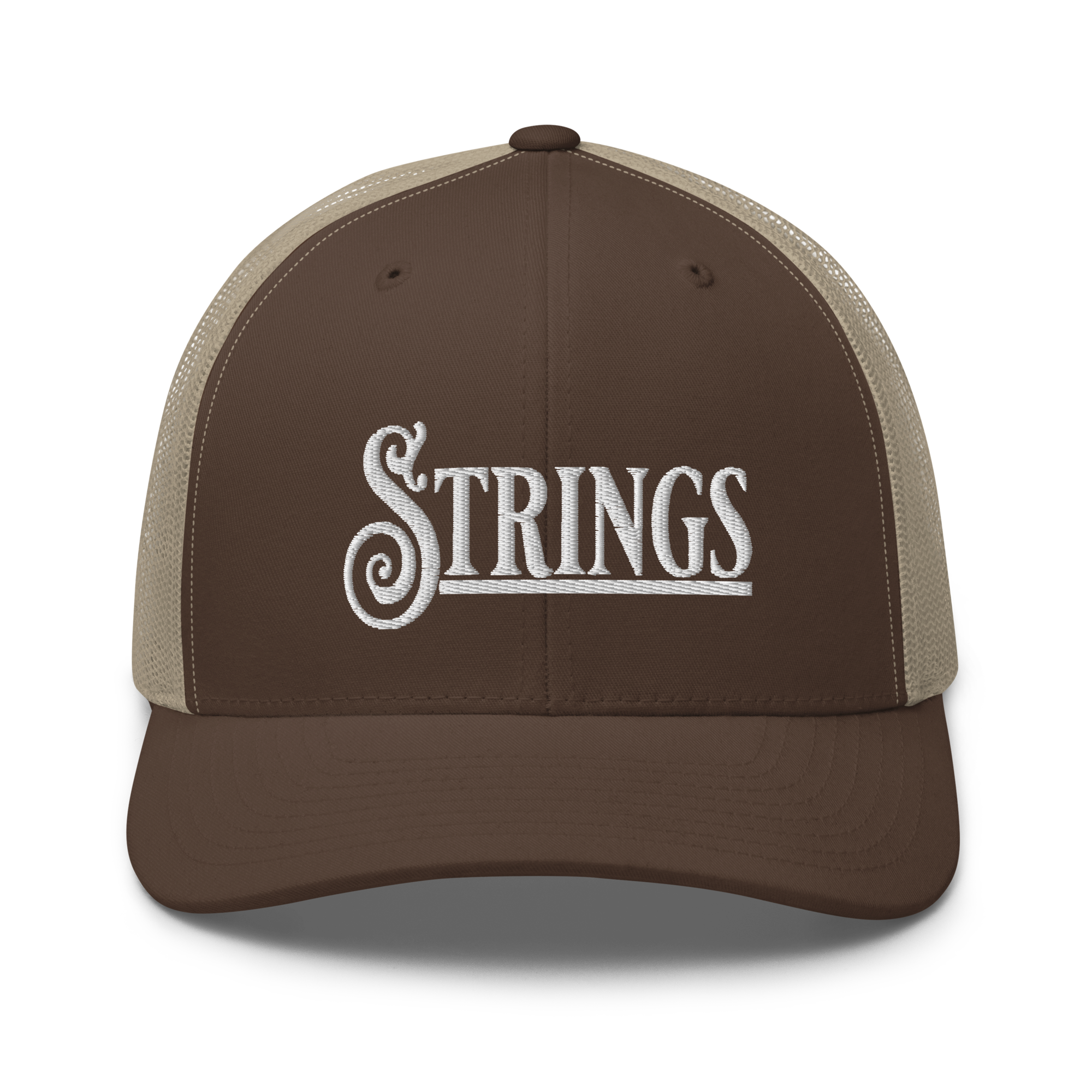 Strings Trucker Cap | Flat Embroidery | Inspired BMFS Art