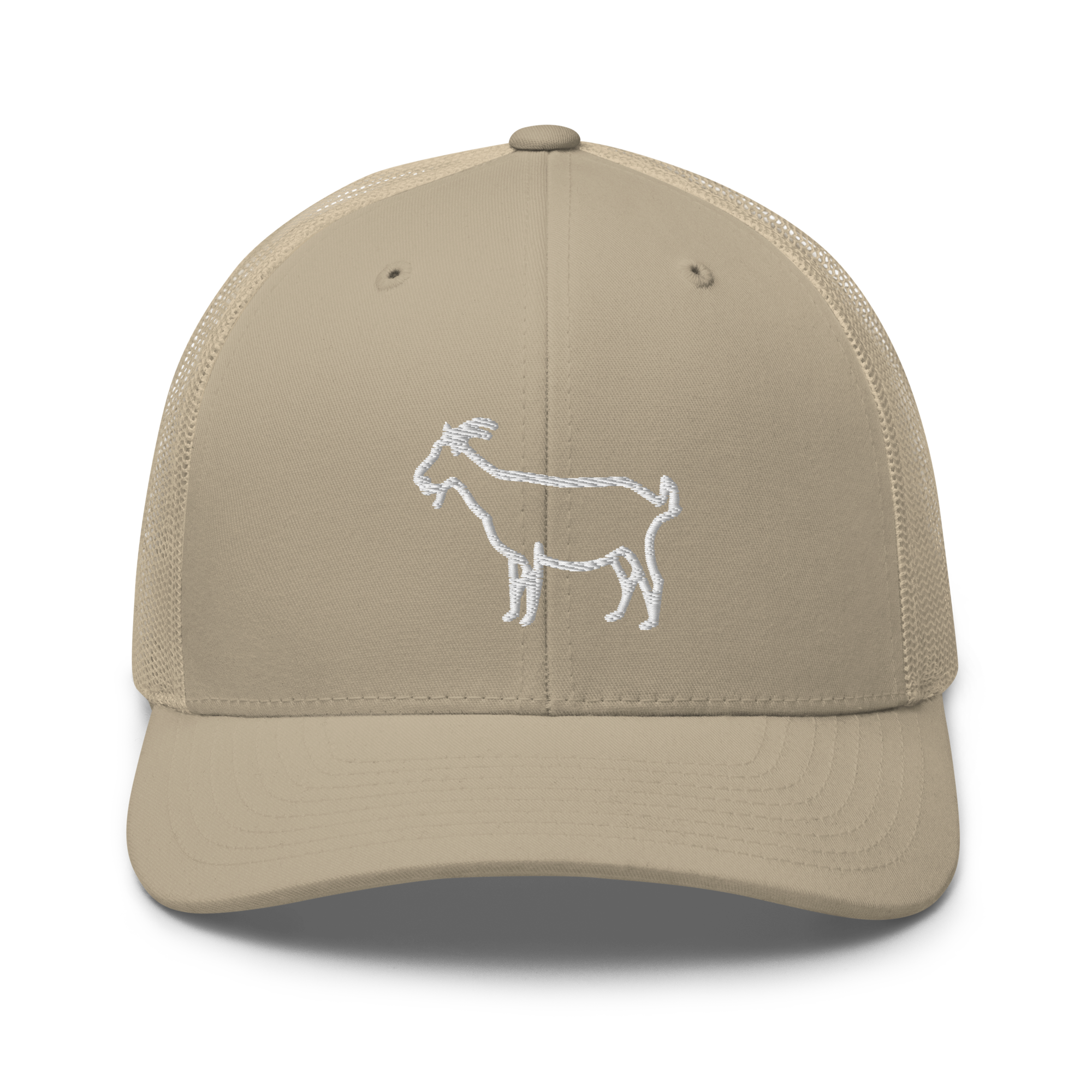 The Goat Trucker Cap | Flat Embroidery | Inspired BMFS Art