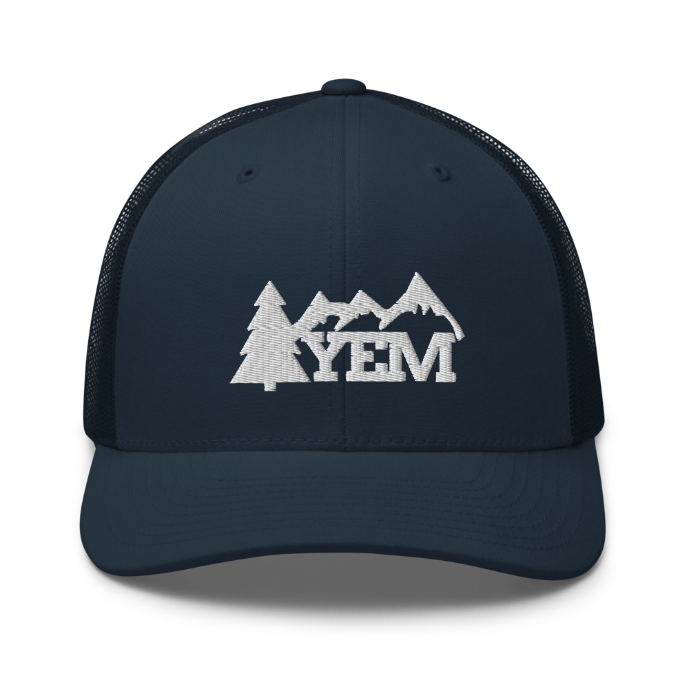 YEM Tree Trucker Cap | Flat Embroidery | Phish Inspired Art