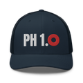 Phish 1.0 Red Donut Trucker Cap | Flat Embroidery | Phish Inspired Art