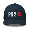 Phish 2.0 Red Donut Trucker Cap | Flat Embroidery | Phish Inspired Art